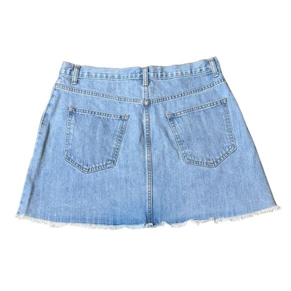 22. FOREVER 21 | Los Angeles Sz:30 Full Button Front Mini Skirt - Picture 8 of 9